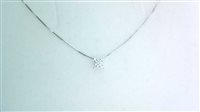 Necklace Donna Oro Woman Classici in White Gold Diamante DKPL3838.017
